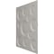 Ekena Millwork 19 5/8in. W x 19 5/8in. H Cosmo EnduraWall Decorative 3D Wall Panel Covers 2.67 Sq. Ft. WP20X20CSBCO - alternate 6